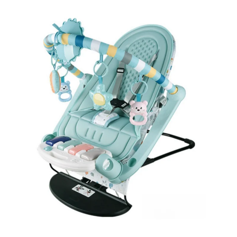 Three-in-One Baby Toy for Early Childhood Education Automatic Electric Shakingbed Vibration Sleeping Baby Rocking Chair