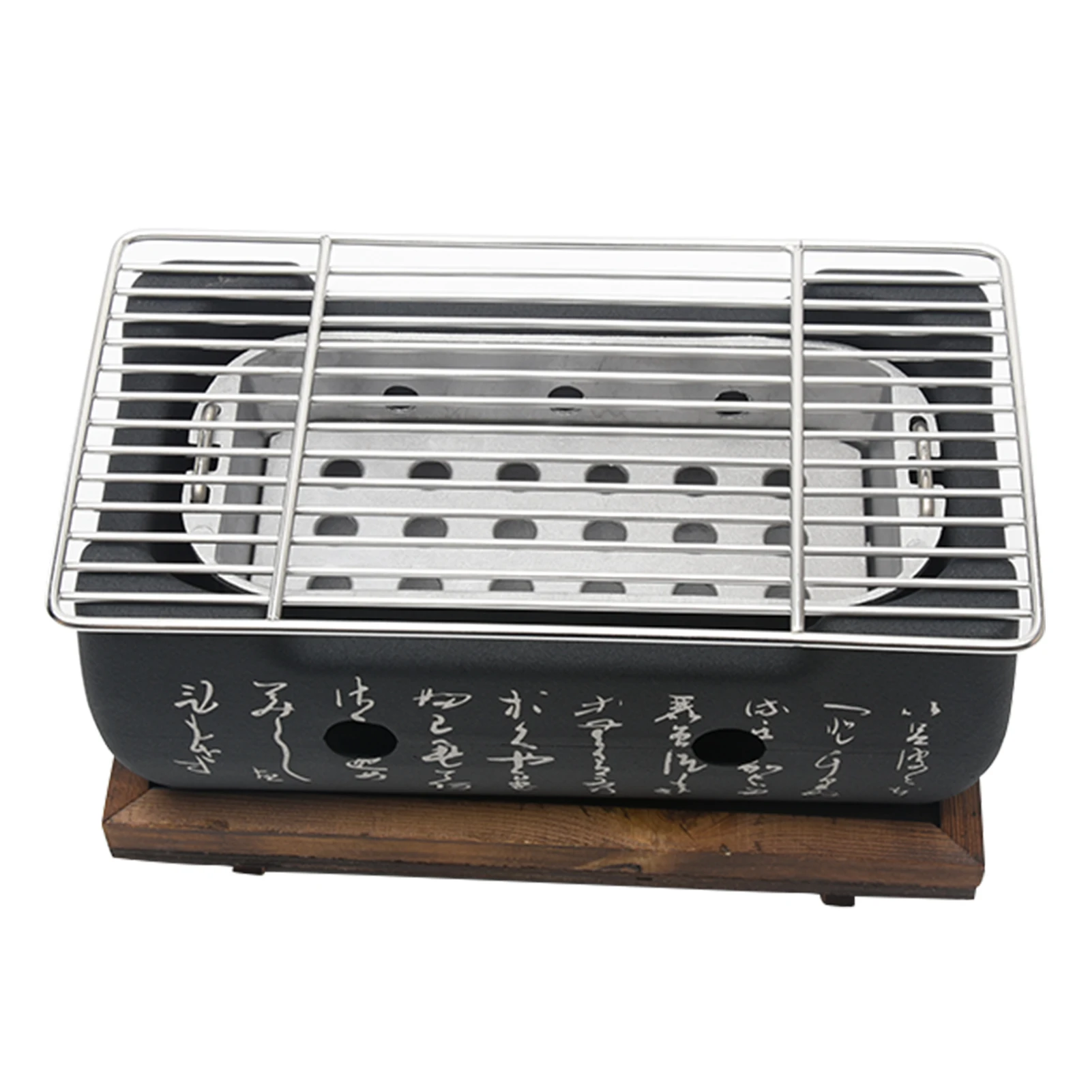 

Portable Barbecue Household Reusable Camping Plate Party Cooking BBQ Grill Tools Accessories Aluminium Alloy Outdoor Charcoal