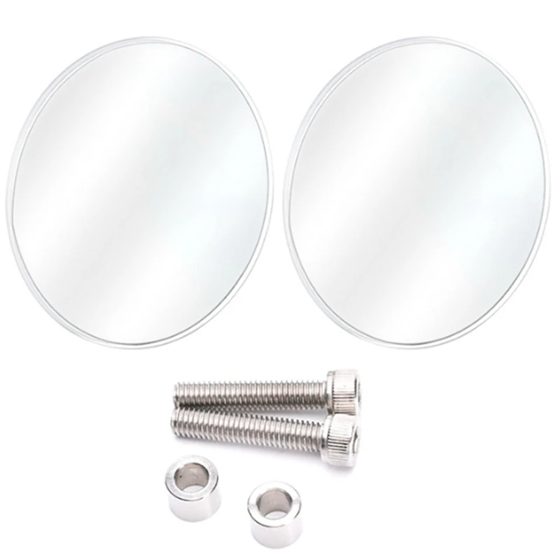 

Motorcycle Rimless Mini Rearview Mirror For Yamaha MT-07 MT-09 Tracer XSR700 XSR900 Modified Wide Angle Round Mirror