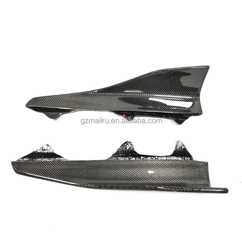 F22 F23 F87 M2 M2C carbon Fiber Side spoiler lip side skirt for BMW 2 Series