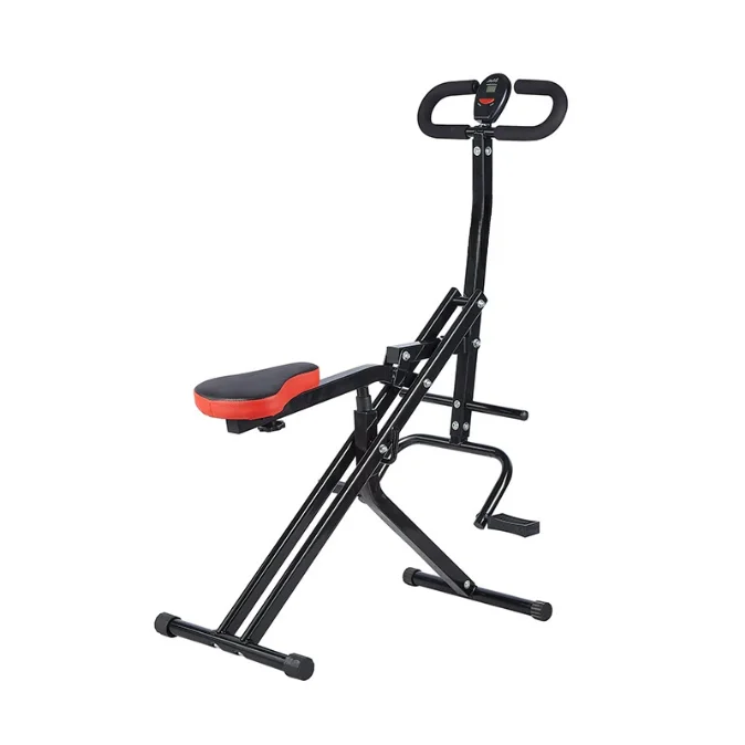 Convenient Home Fitness Crunch Machine for Horse Riders for Total Body Exercise Bike with Foldable Design for Easy Usepromote sa