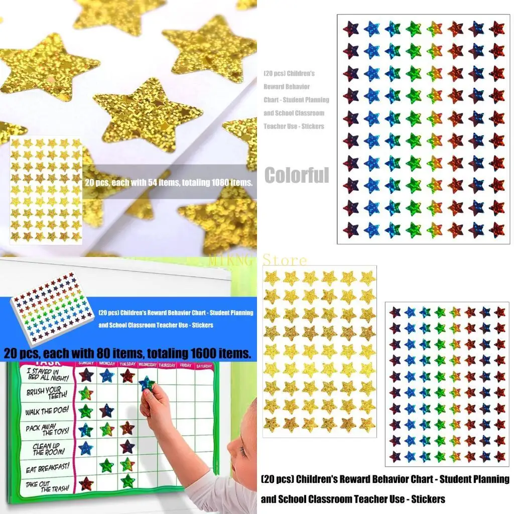 

Sparkling Star Sticker Classroom Reward Labels For Behavior Chart Scrapbooking Journal Kids Motivational Sticker best sale