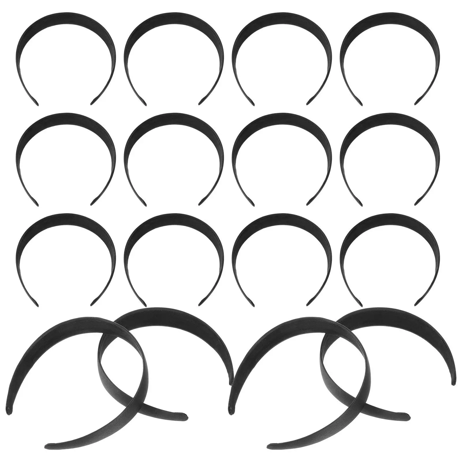 

Набор из 16 женских ретро-повязок для волос: широкие, мягкие, гладкие, для повседневного использования, для умывания, стильные, нескользящие, декоративные