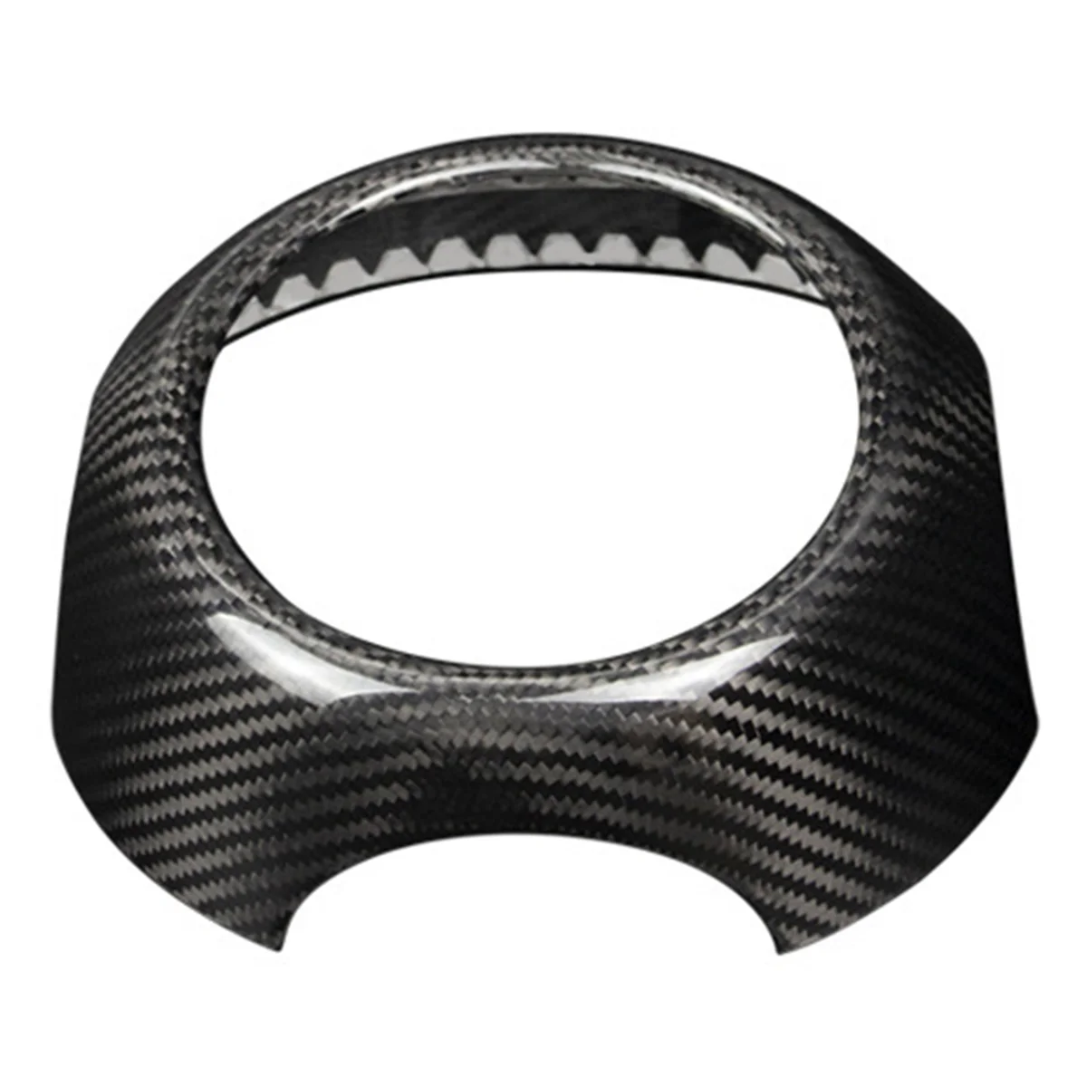 

Real Carbon Fiber Steering Wheel Airbag Cover for MINI COOPER R55 R56 R57 R58 R60 R61 Sticker