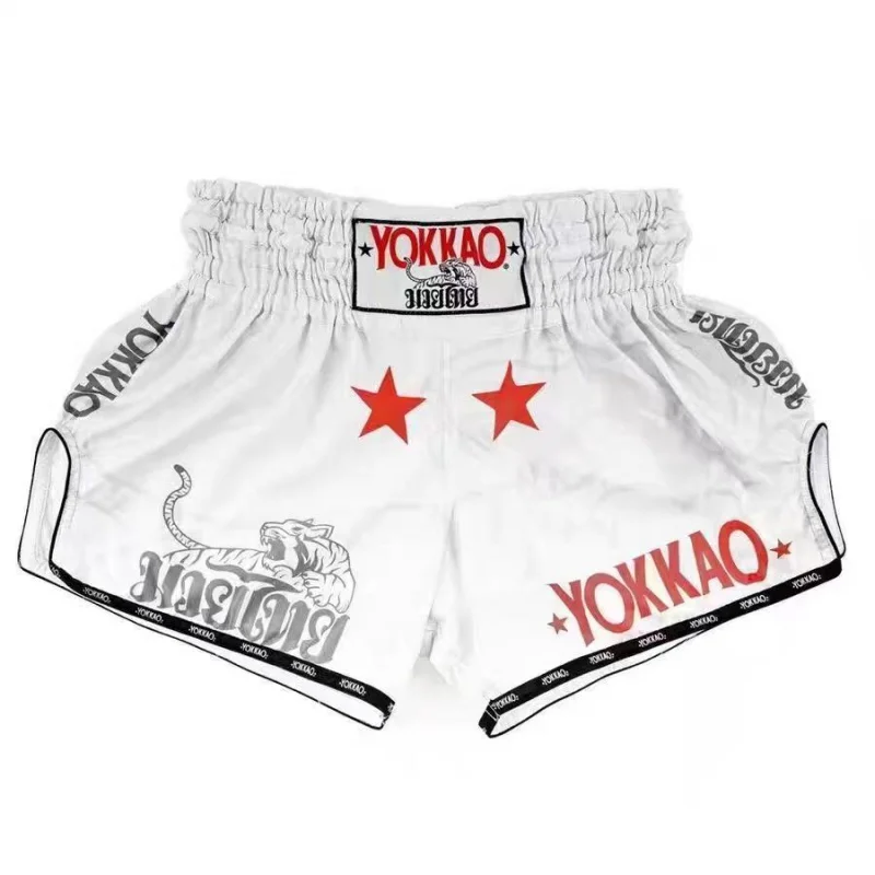 EVERBOUT Adult Training Shorts Muay Thai Kickboxing Pants MMA