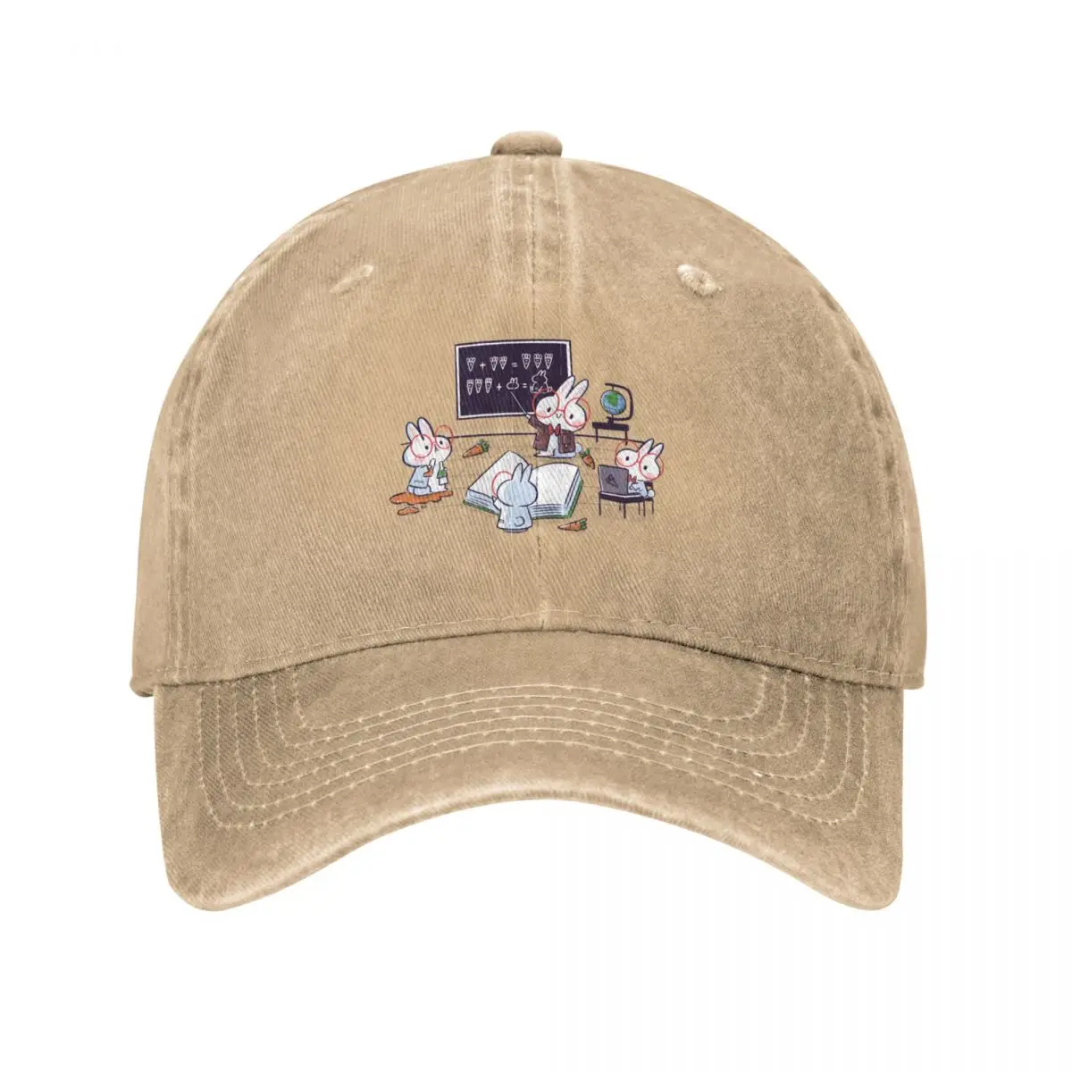 Science Bunnies Baseball Cap Snapback Cap fashionable Men's Women's