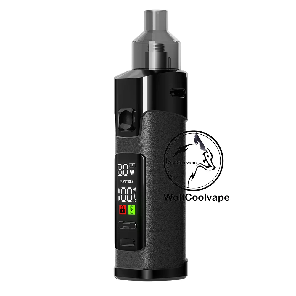 Wolfcoolvape vape Vape 5-80W 0.3ohm 1800mah 2ml Box Mods Vape Mods and Box Mods vape mod for vape mods - gallery image 6