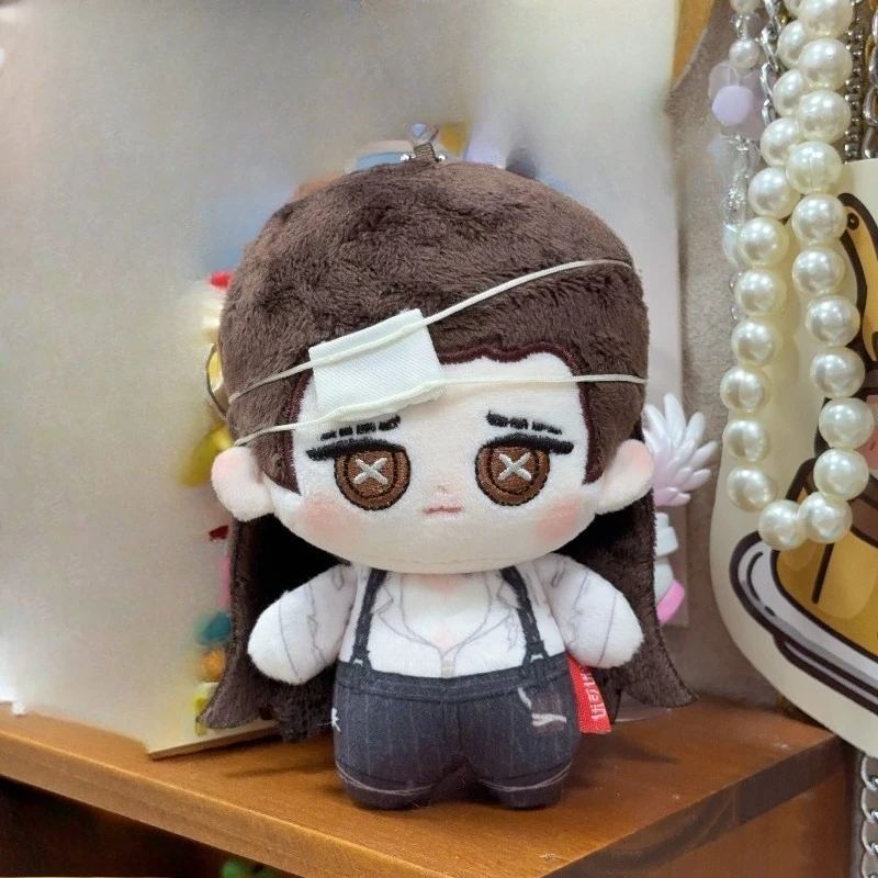 10cm Anime Game Identity V Professor Kawaii Cosplay Soft Cotton Doll NuNu Body Cartoon Mini Toy Figures Fans Collection Gifts