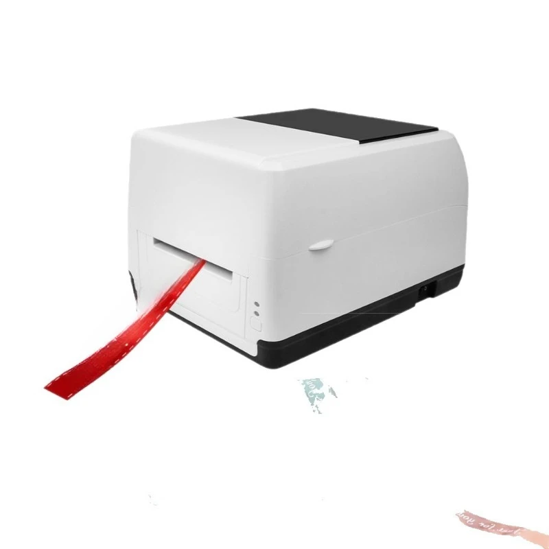 Label tag heat transfer label barcode, ribbon streamer printer