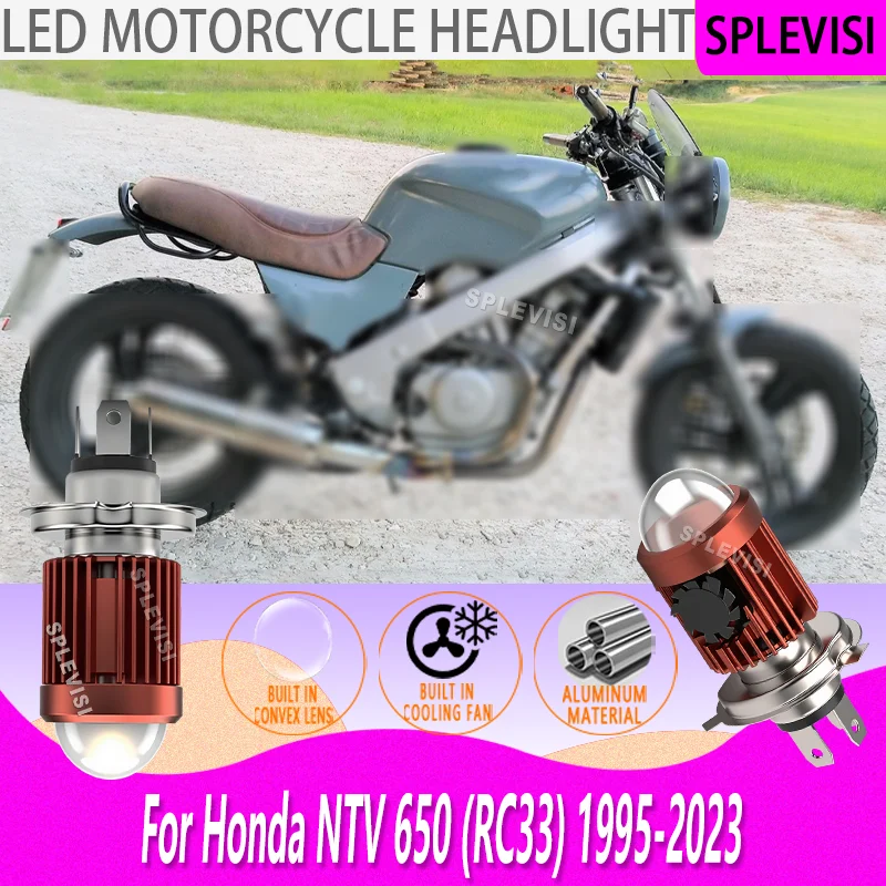 

No Fuss Installation: Plug & Play LED Headlight Bulb For Honda NTV 650 (RC33) 1995 1996 1997 1998 1999 2000 2001 2002 2003-2023