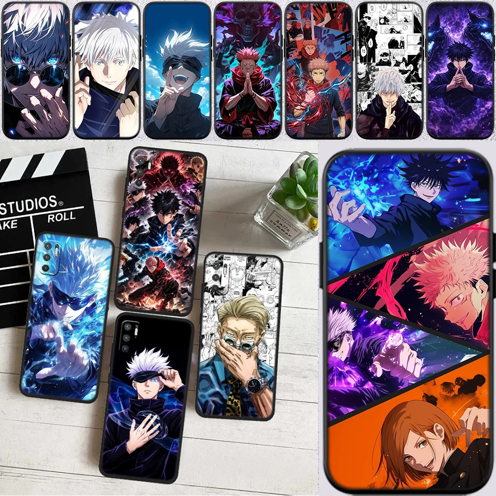 J-Jujutsus Gojo Phone Case for Samsung Galaxy A11 A12 A13 A15 A52S A53 A55 A56 A70 A71 A72 A73 F06 F16 F56