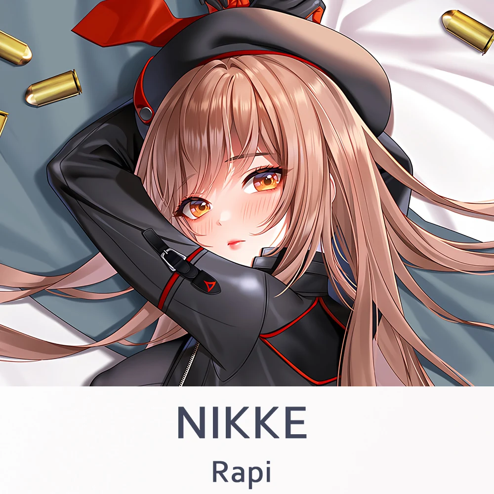 NIKKE The Goddess of Victory Rapi Dakimakura Full Body Pillow Case Otaku Pillowcase Game Throw Cushion Cover Bed Decor Gift