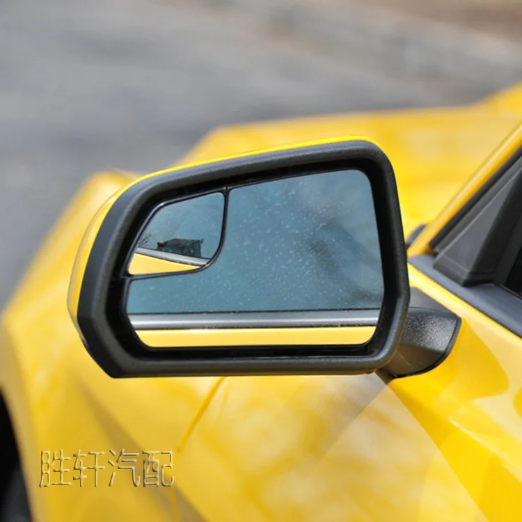 

For Ford Mustang US version 15-20 models Car rearview mirror Side Rearview Mirror Glass Anti-fog Defrosting Door Wing Mirror