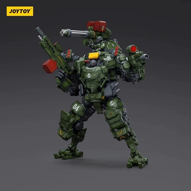 in Stock JOYTOY 1/25 God of War 86-ll 04 Heavy Firepower Defense Mech Action Figure Model Toy for Fans Collection