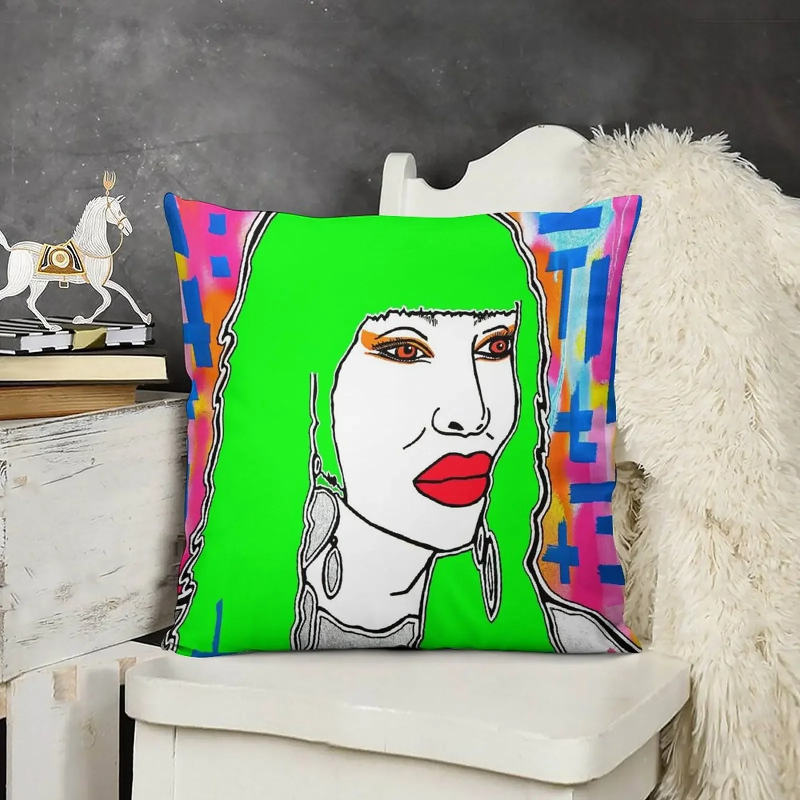 Pete Burns Throw Pillow Pillow Cases Pillowcases Decorative Pillow Covers For Sofa Pillows Aesthetic