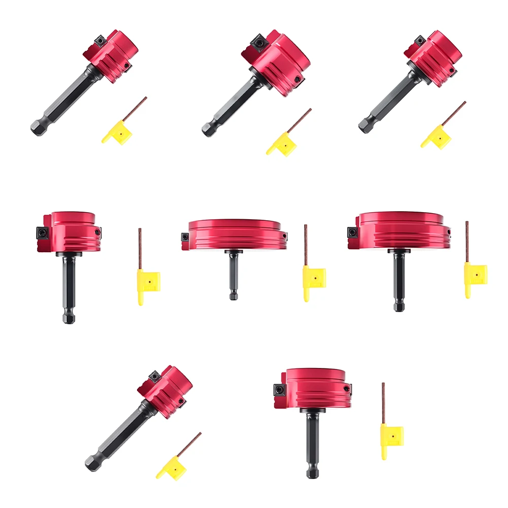 

Развертка для труб из ПВХ, инструмент для соединения водопроводных труб, пластиковый фитинг для труб из ПВХ, защитный чехол, эффективно устраняет заусенцы для стандартной дрели