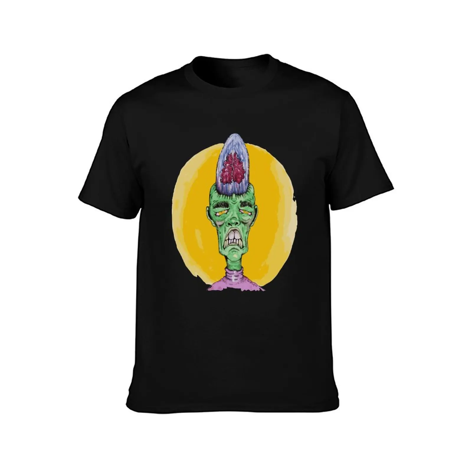 Alien Mind T-Shirt Big Size Short Sleeve Tee for Men T-Shirt
