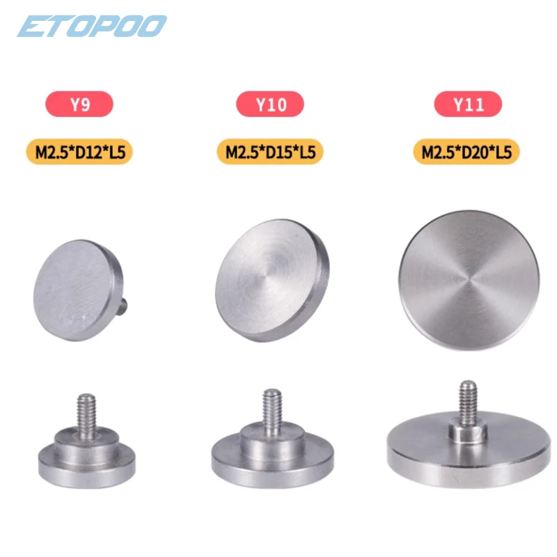 Fil cadran en acier M2.5 indicateur sonde Points de Contact plats indicateur de Test compteur à cadran de Contact instrument de mesure