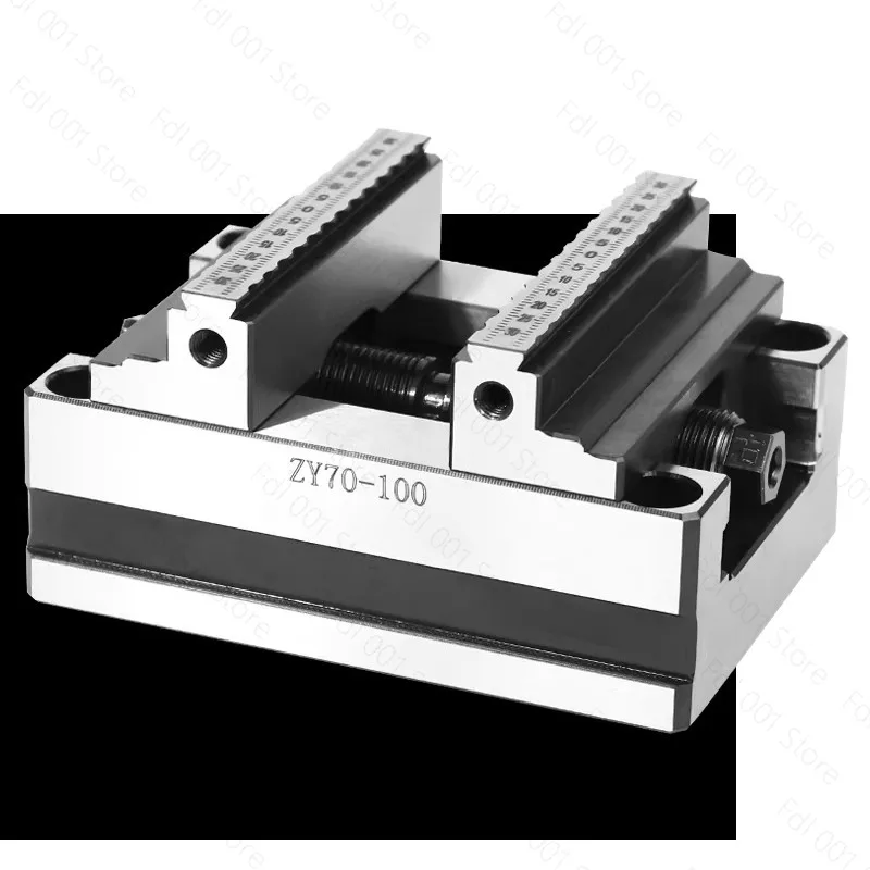 Image of Selbstzentrierender CNC-Schraubstock ZY90-150 – 4/5-Achsen-Präzisionsdrehtisch mit flachen Spannbacken für Bearbeitungszentren