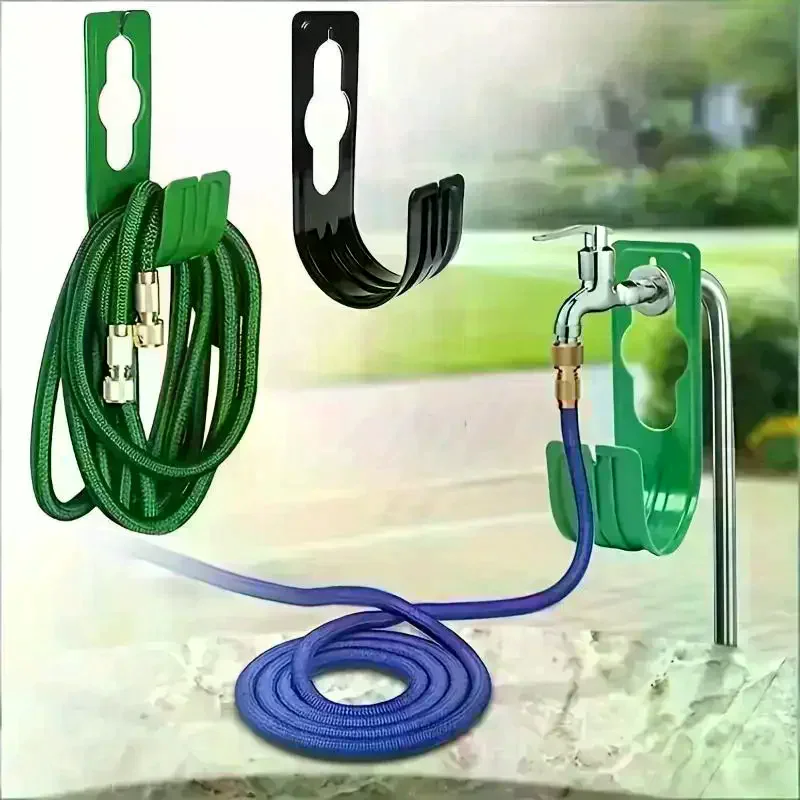 Garden Wall Mount Tap Watering Hose Organizer Agriculture Water Pipe Reel Rack Convenient Storage Of Water Pipe Support 1pcs