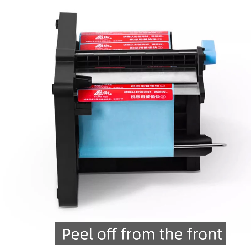 Auto Label Dispenser Device Fully Automatic Label Stripping Machine Label Printer Dispenser Sticker Separating Machine