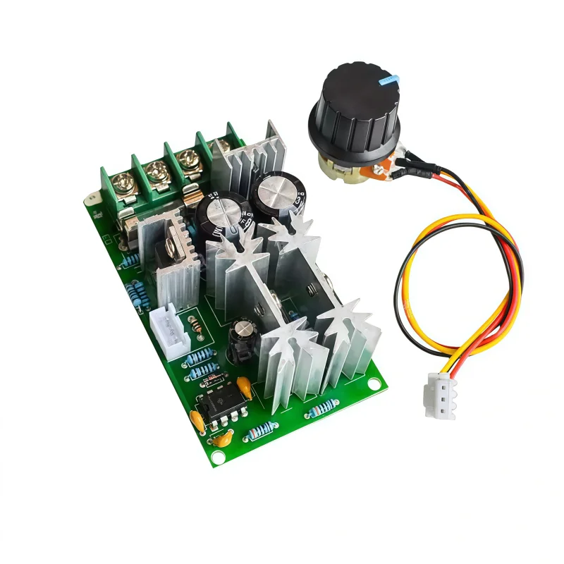 DC motor speed controller 12V, 24V, 36V, 48V high-power driving module PWM controller 20A current regulator