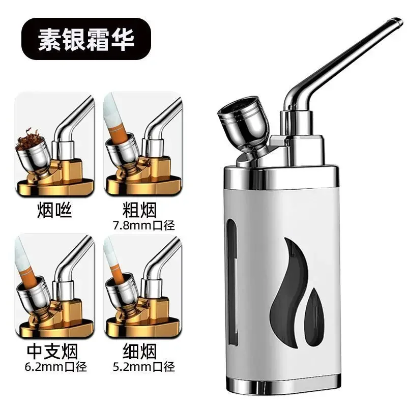 Premium Hookah Pipe Dual Filter Water Recirculating Shisha Cigarette Holder Aluminum/Plastic Water Pipe Multi-Function Smoking
