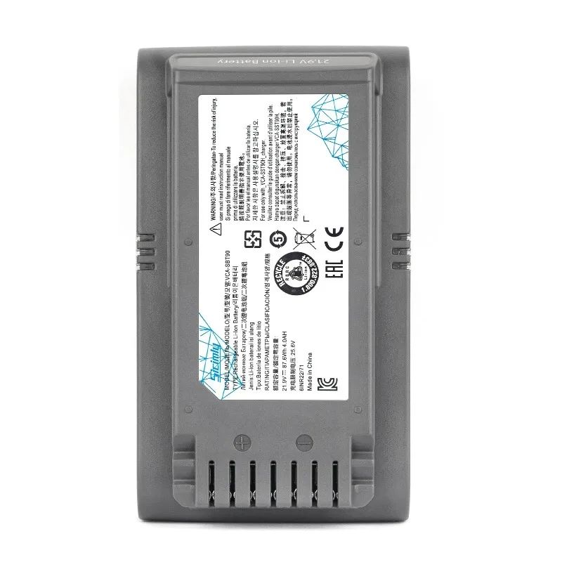 

Аккумулятор для пылесоса 4000 мАч VCA-SBT90 для JET75 JET90 JET90E VS9000 VS20R9074S2 VS20T7551P5 VS20R9078S2