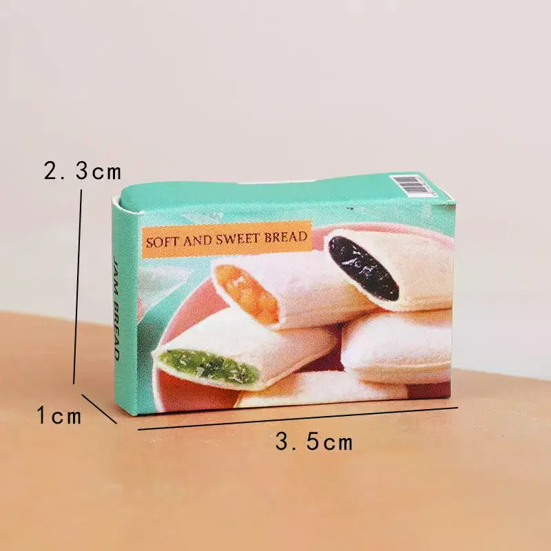 10 pièces maison de poupée Simulation Mini boîte à collation modèle maison de poupée Miniature supermarché scène décoration maison de poupées semblant jouer jouets