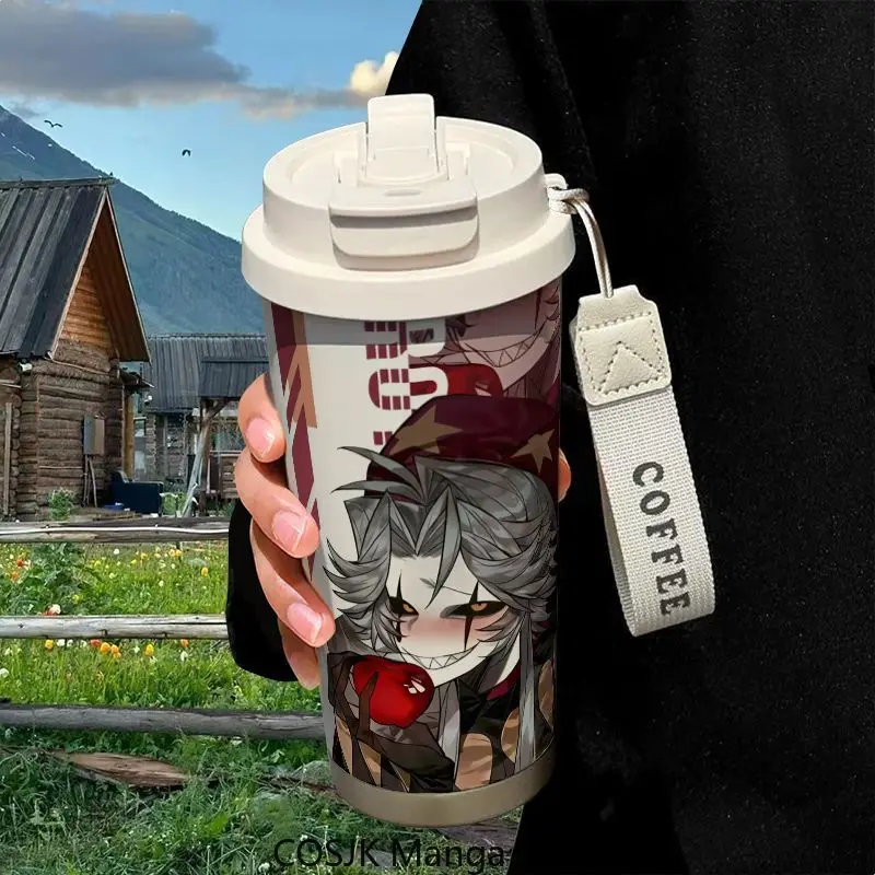 Anime The Freak Circus Stainless Steel Insulated Tumbler Large Capacity Dual Drink Coffee Water Cup Portable Travel Mug