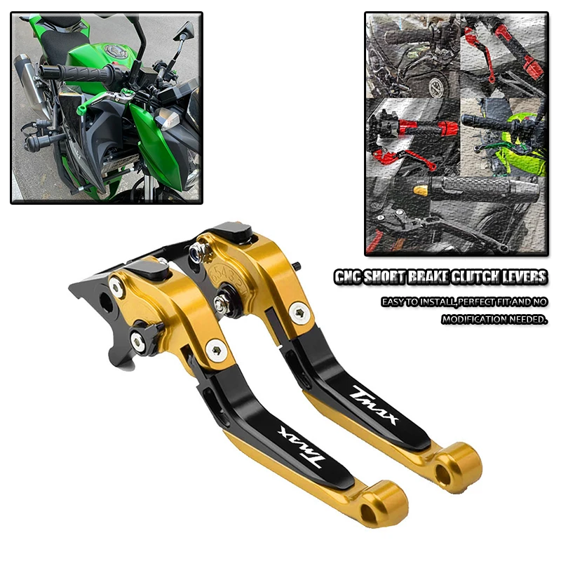 

Для Yamaha Tech TMAX 530 2012-2016 TMAX 560 2019-2020 мотоцикл регулируемый складной тормозной рычаг сцепления ручки ручного тормоза рычаги