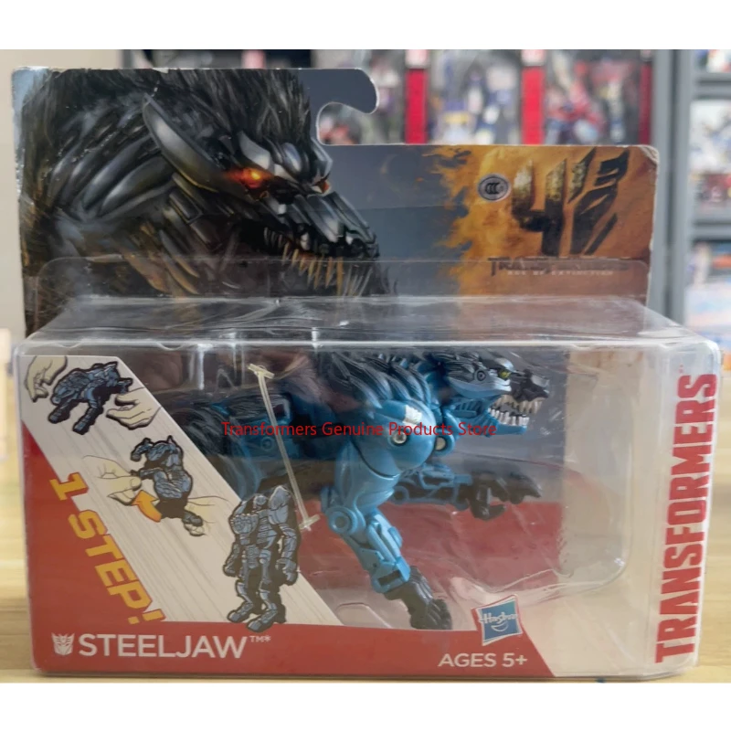 

Original box New products Spot Transformed toys Movie 4 AOE One-step Deformation Steel Pliers robot Cartoon animation statue