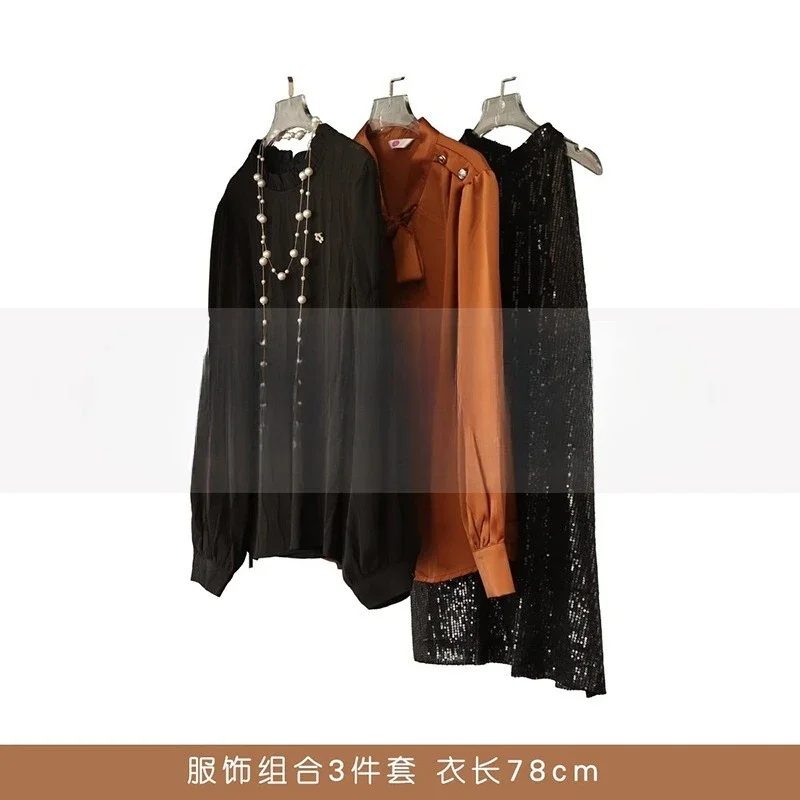 غرفة نموذجية، معطف وقبعة، غرفة نوم رئيسية، فستان، كعب عالي، زخارف، مزيج، بني، نسائي، خزانة ملابس #2