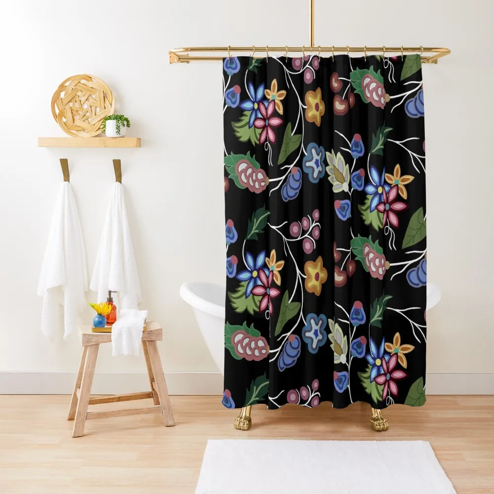 

Anishnawbe Shower Curtain In The Bathroom Anti-Mold Waterproof Shower Waterproof Bath And Anti-Mold Curtain
