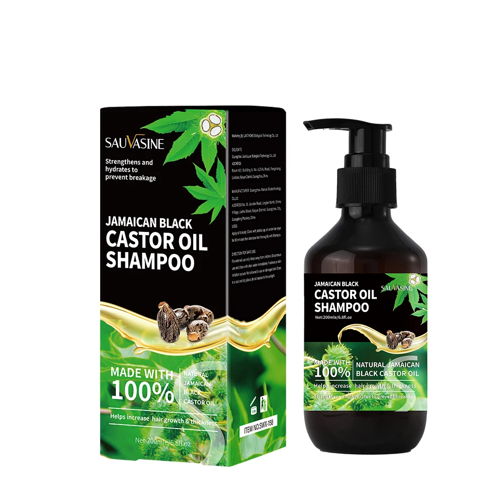 Jamaican Black Castor Oil Shampoo and Conditioner Set Strengthen and Nourish Thin & Dry Hair Restore Damaged Hair Sulfate Free