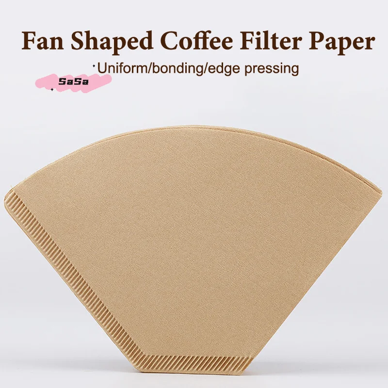 100Pcs Disposable Cone Coffee Paper Filters Replacement for Ninj-a Coffee Maker Durable And Eco-Friendly