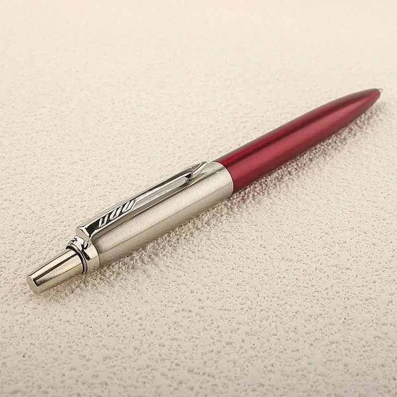 Luxuriöser Metall-Kugelschreiber Neuerscheinung Kommerzieller Kugelschreiber Geschenk-Stift Lösungsmittelbasierter Automatik-Kugelschreiber – Detail 13