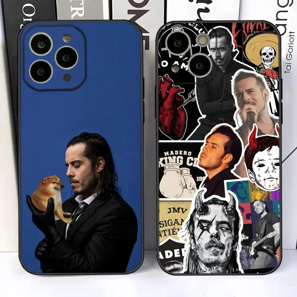 

J-Jose M-Madero Phone Case For iPhone 15,14,13,12,11 Plus,Pro,Max,XR,XS,X,7,8 Plus,SE,Mini Silicone Soft