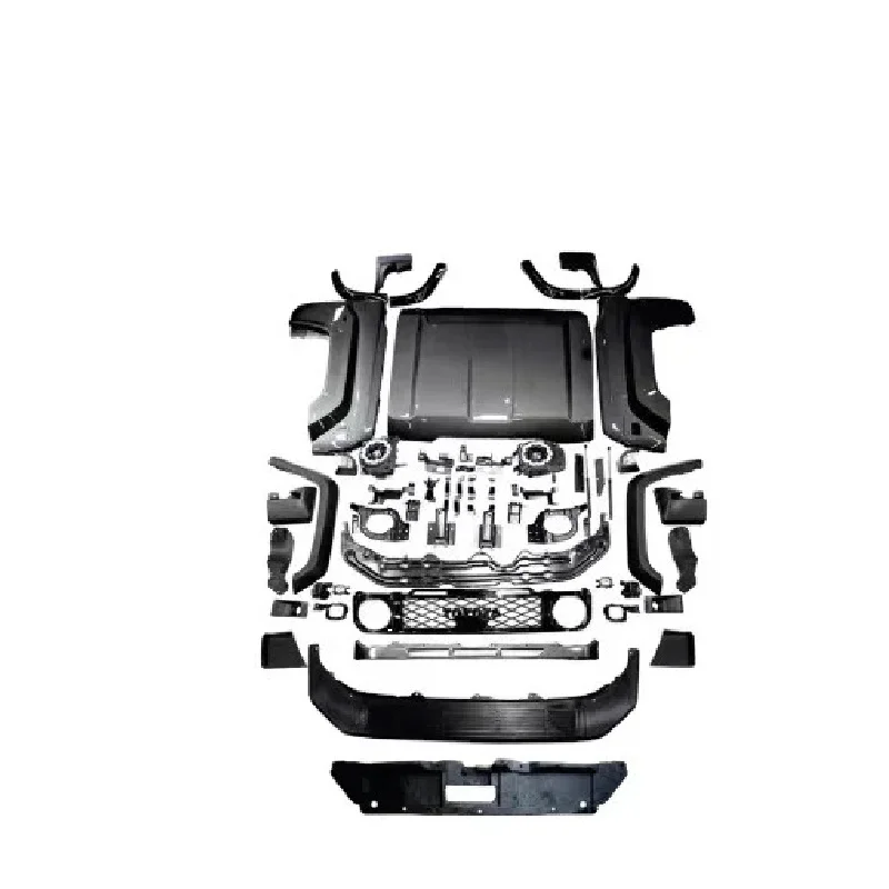 

Upgr to Latest 2024 Style Bodykit Body Kit Sets with Headlamp Plug and Play for Land Cruiser LC76 Car Parts 2010-2020