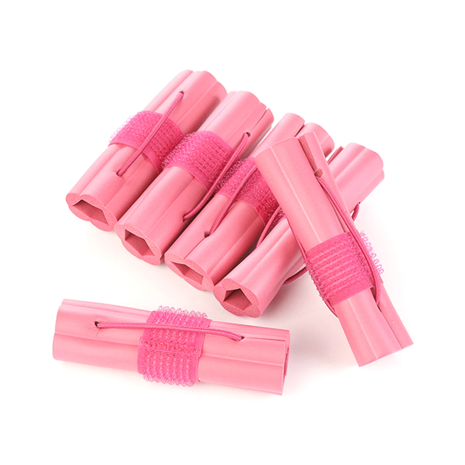 6pcs Heatless Flower Hair Curling Accessories Sponge Hair Rollers for Sleeping Soft Foam Portable Salon DIY Styling Curl Tools