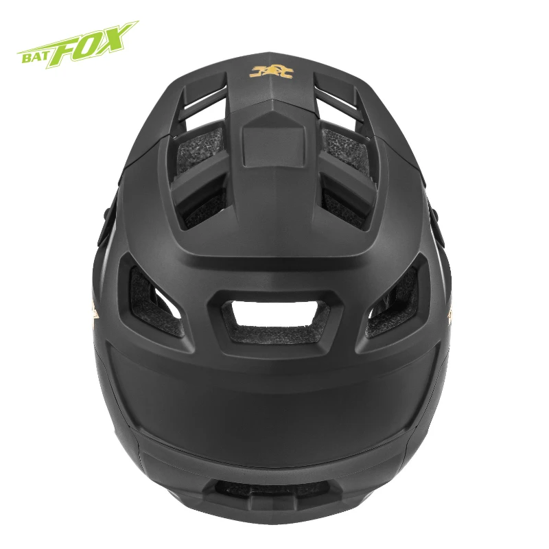 BATFOX kask rowerowy 3/4 rower górski kask zjazdowy dla mężczyzny bezpieczeństwo rower MTB DH kask przełajowy