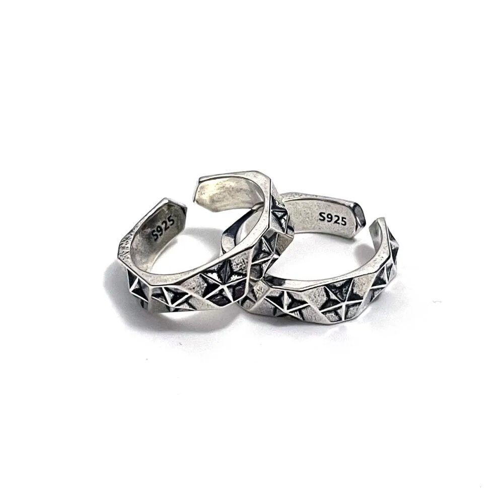 Anillo de estrella de moda para mujer, joyería fina de Plata de Ley 925, accesorios de calidad de lujo, ofertas con