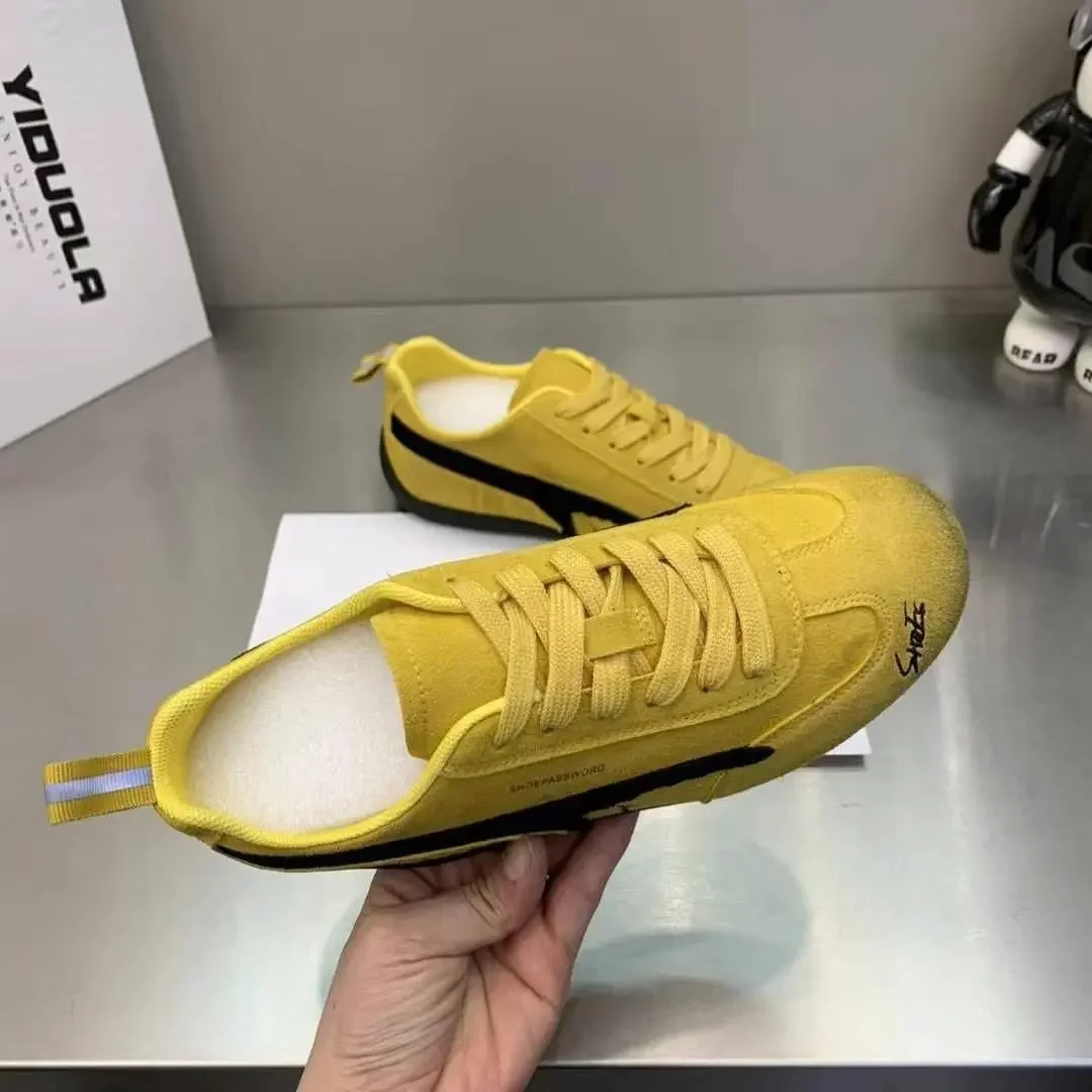 Men Classic Daily Casual Shoes Flat Soft Sole Breathable Anti Slip Wearproof Outdoor Walking Leisure Sneakers