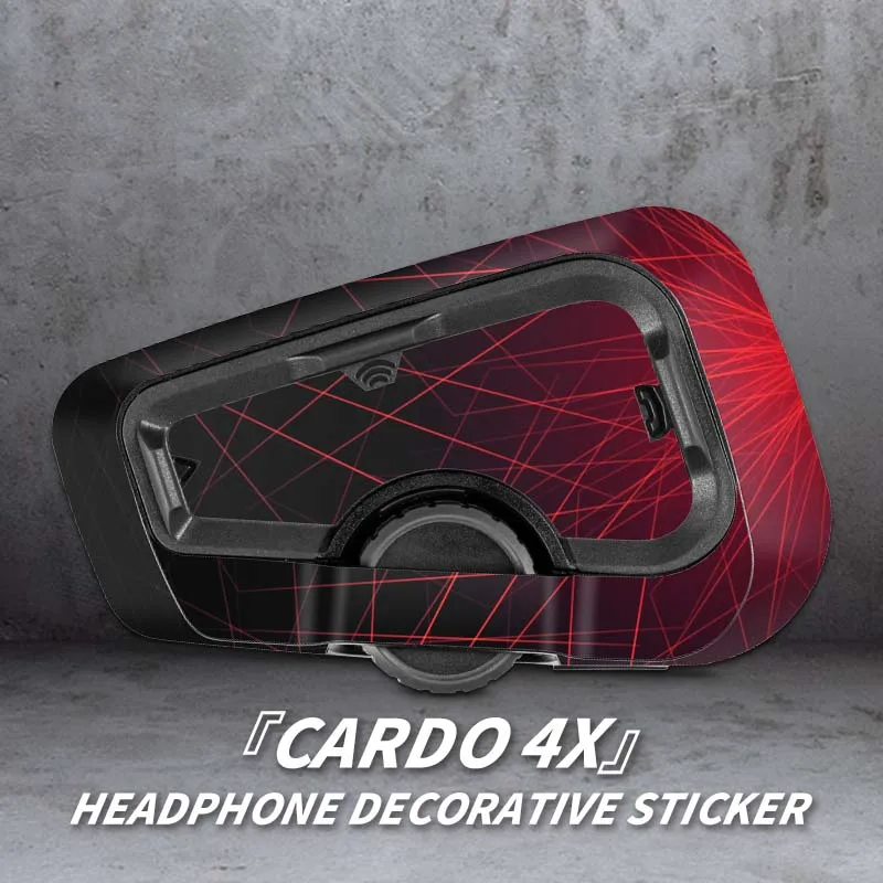

Наклейки для Cardo Freecom 2X 4X, меняющие цвет, водонепроницаемые, устойчивые к царапинам, эстетические аксессуары для велосипеда