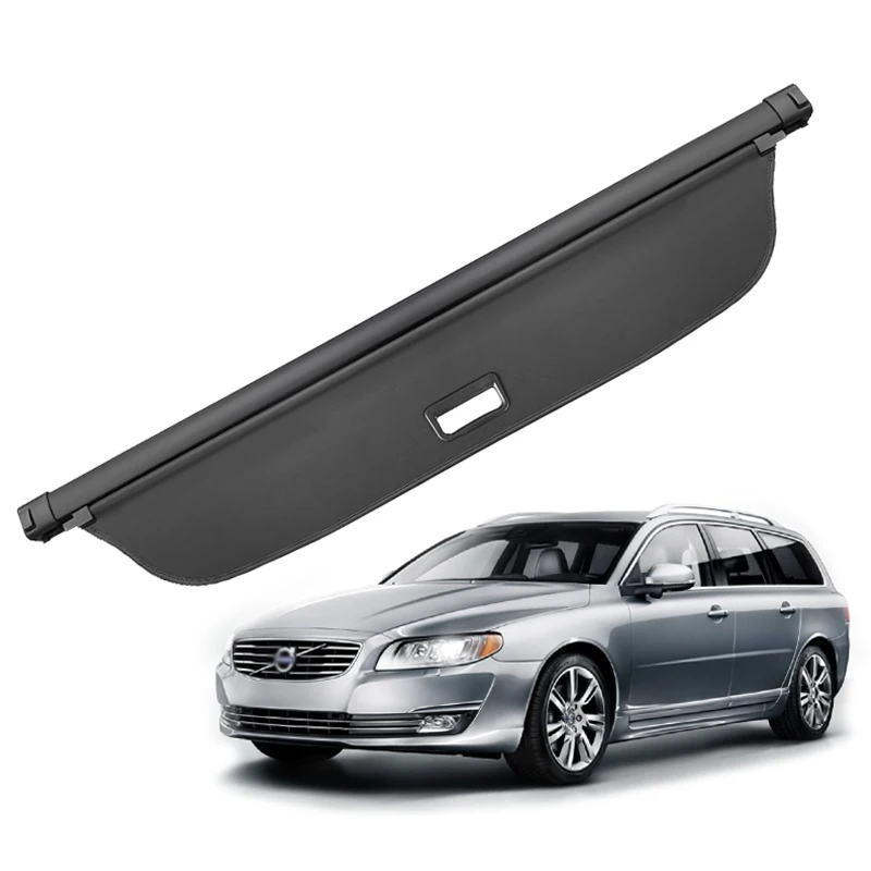 

Для Volvo V70 XC70 2007-2016: Выдвижная шторка-багажник, водонепроницаемая защита от посторонних глаз, аксессуары для авто