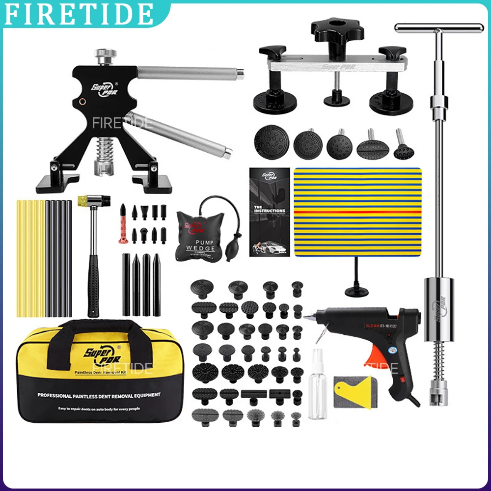 

Car Body Paintless Dent Repair Tool Auto Hail Dent Removal Kits Professional Dent Puller tools