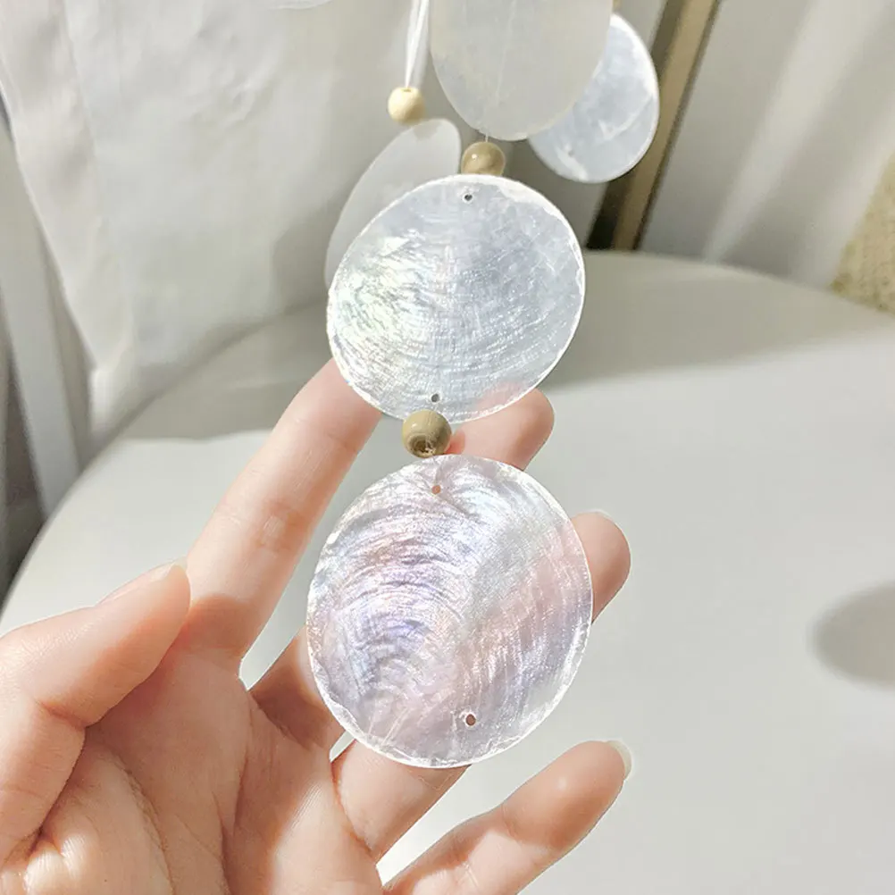 Seashell Wind Chime Beautiful Hanging Pendant for Indoor Outdoor Balcony Garden Home Decoration Wind Chimes Home Decor