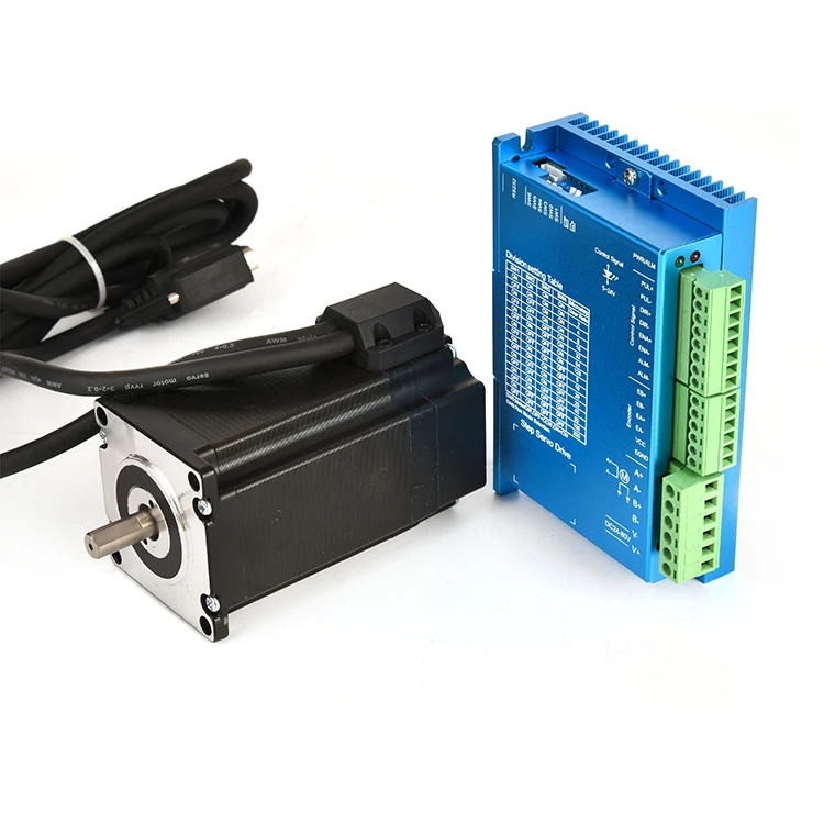 Nema 23 hybride 2 phases 1.8 degrés moteur pas à pas en boucle fermée avec encodeur 57mm 2.2Nm CNC Kit moteur pas à pas