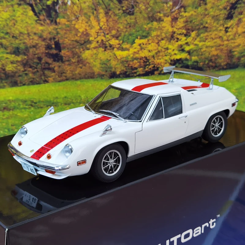 AUTOart 1:18 LOTUS Lotus Europa Special Edition Track Wolf Car model Car model collection gift to friends and relatives 75396