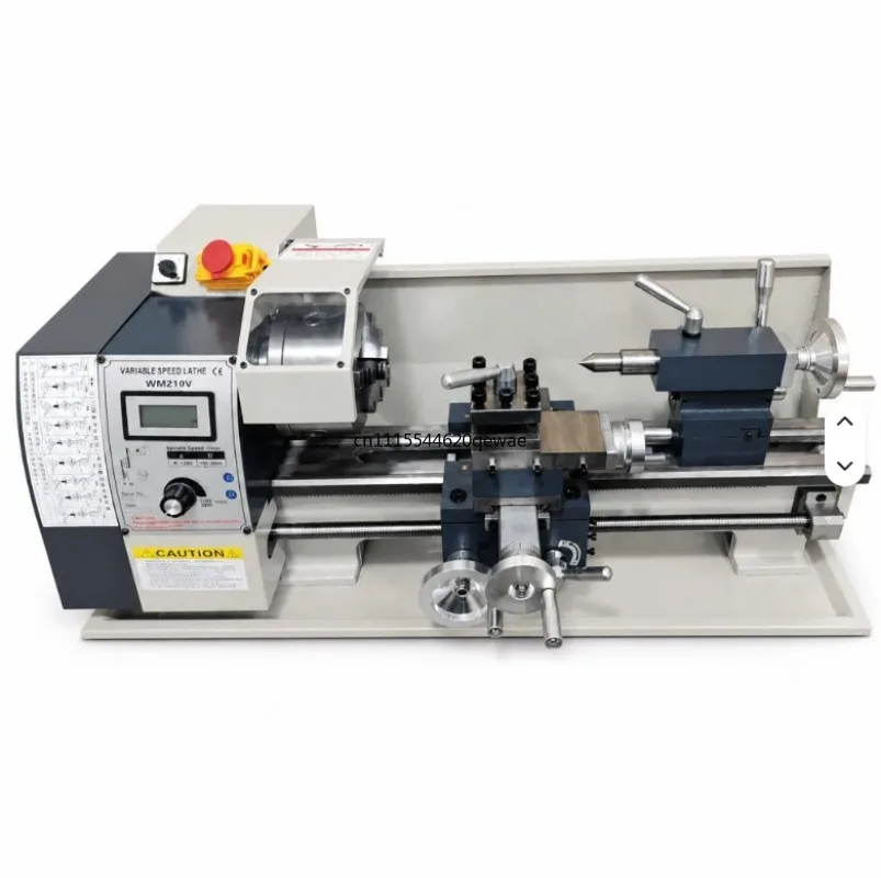 WM210V Brushless motor lathe househol lathes Variable Speed Mini Metal Lathe Machine WM210V Small Bench lathe 220v/110v900W
